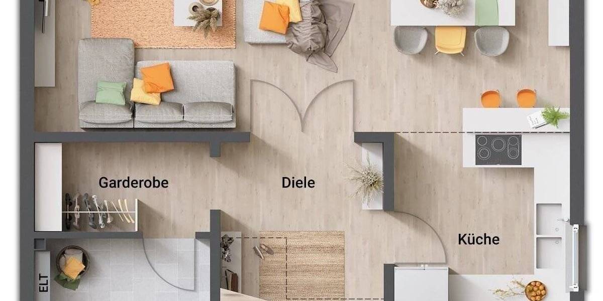 Mehrfamilienhaus, Wohnhaus Ahlen Innenstadt - 5 Zimmer, 145 m&sup2;, 299.350&euro; | Angebot:25676163