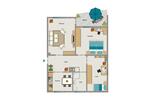 Erdgeschoßwohnung Selm - 3.5 Zimmer, 66 m&sup2;, 495&euro; | Angebot:26375758