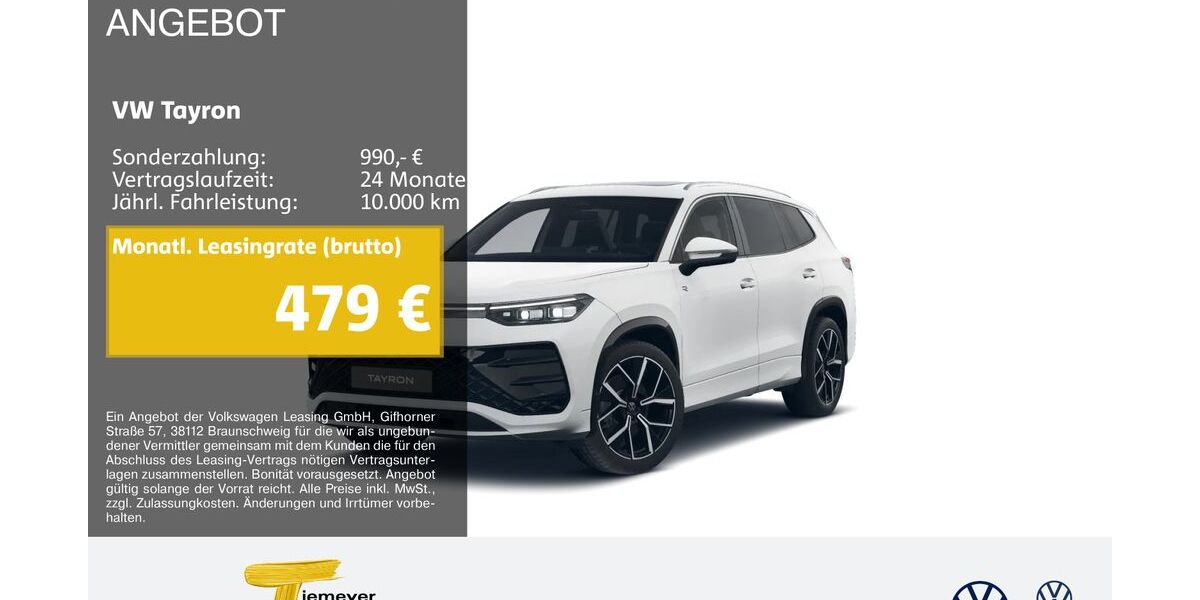 VW Tayron 5.775 km 52.440 &euro; Castrop-Rauxel 44575