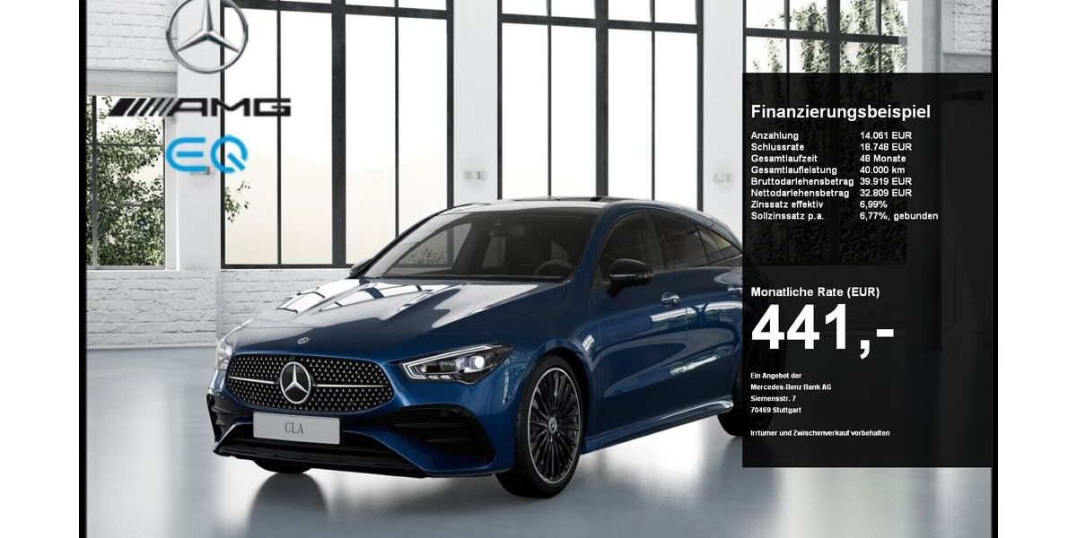 Mercedes-Benz CLA 250 Shooting Brake 9.555 km 46.870 &euro; Dortmund 44139