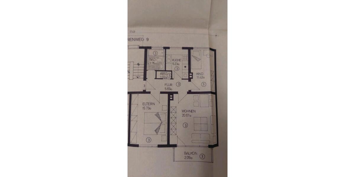 Etagenwohnung Werne - 3.5 Zimmer, 66 m&sup2;, 125.000&euro; | Angebot:26417358