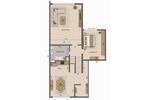 Erdgeschoßwohnung Castrop-Rauxel Deinighausen - 2.5 Zimmer, 74 m&sup2;, 263.000&euro; | Angebot:27022661