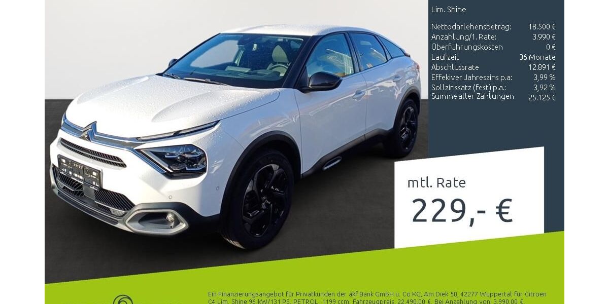 Citroen C4 15.456 km 16.674 &euro; Dortmund 44263