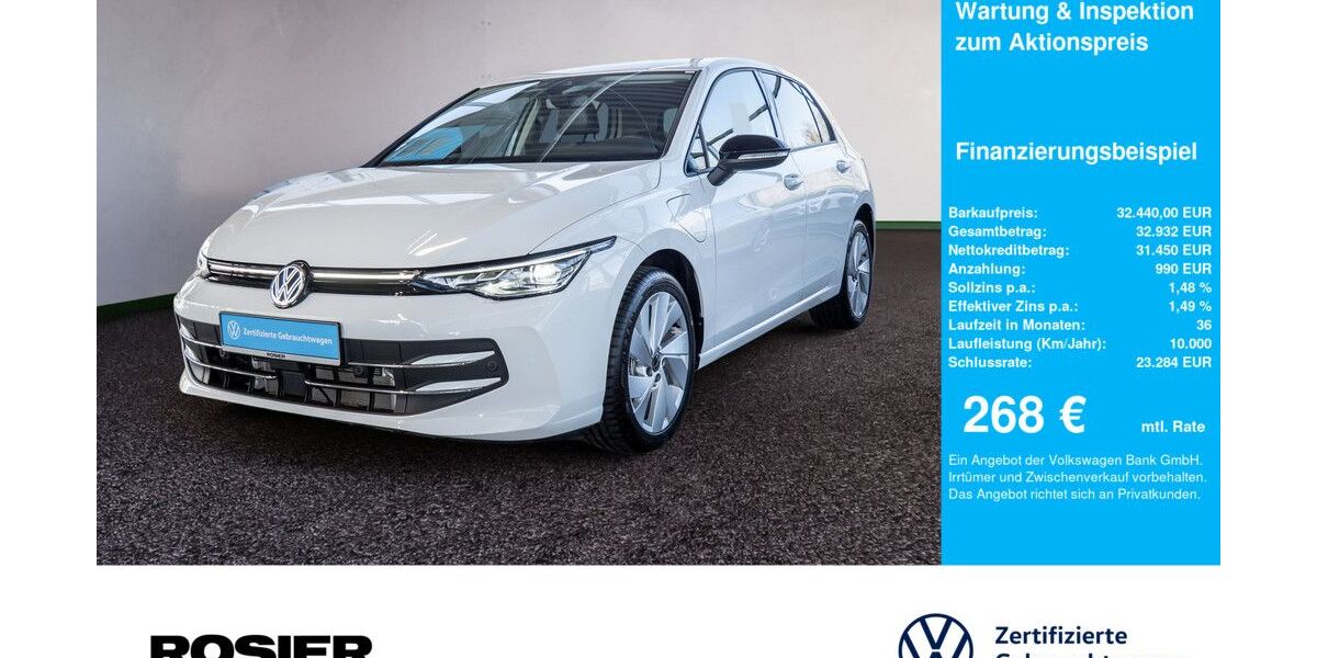 VW Golf 8.857 km 32.440 &euro; Menden 58706