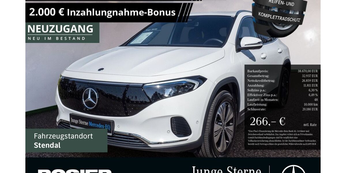 Mercedes-Benz EQA 4.149 km 37.670 &euro; Menden 58706