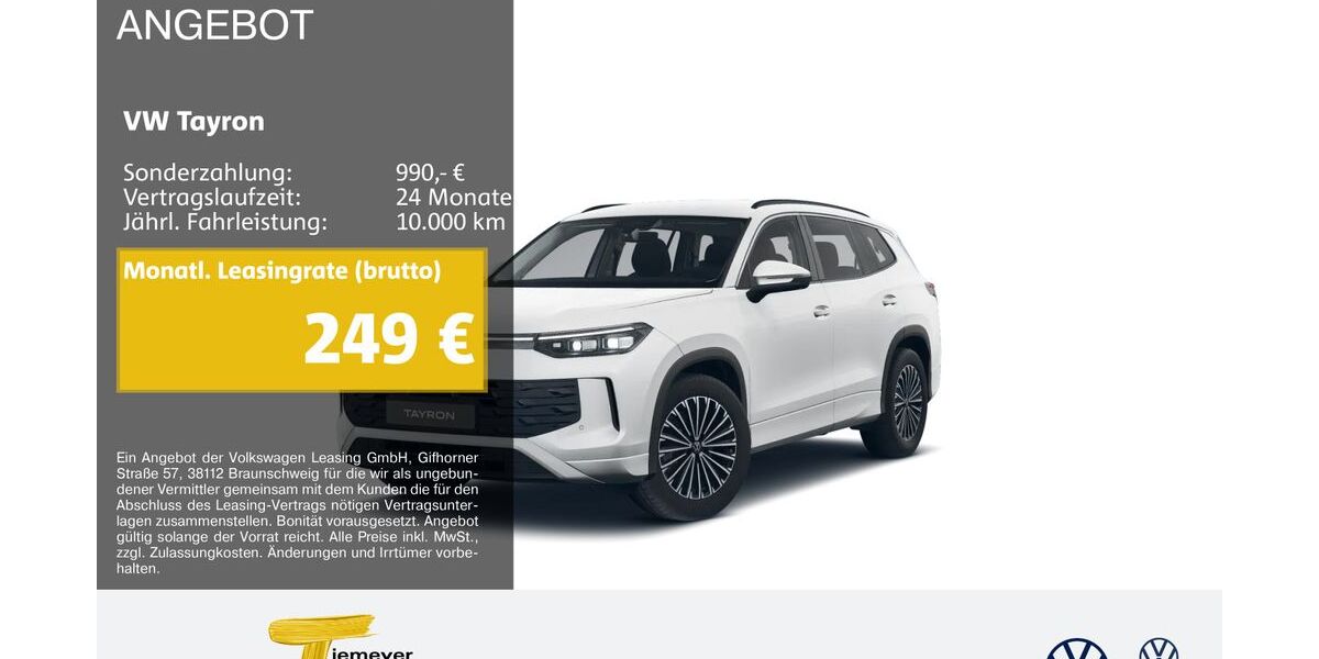 VW Tayron 25.928 km 34.970 &euro; Castrop-Rauxel 44575