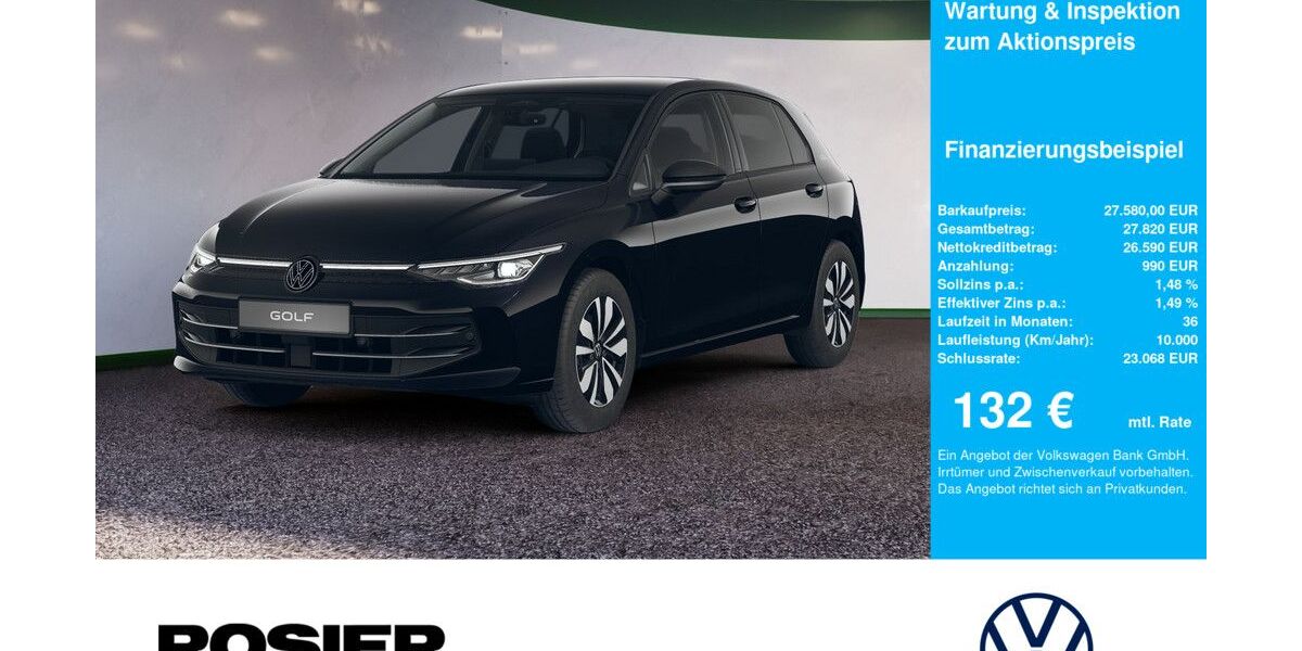 VW Golf 23.613 km 27.580 &euro; Menden 58706