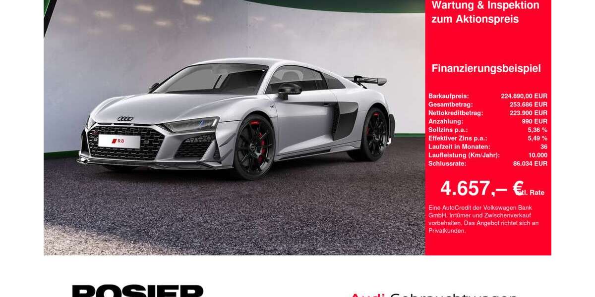 Audi R8 2.650 km 224.890 &euro; Menden 58706