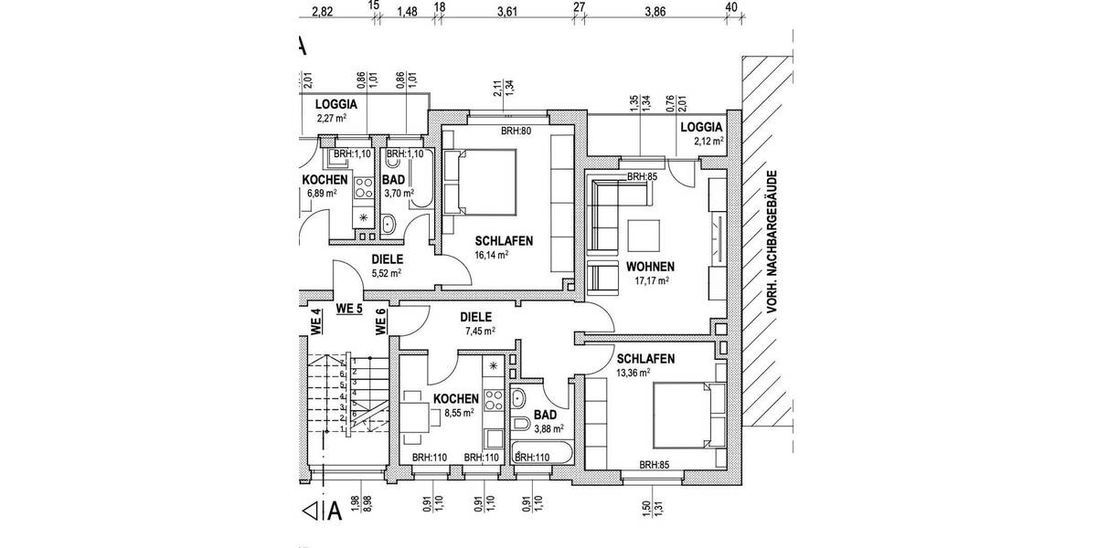 Etagenwohnung Hamm Lohauserholz - 2 Zimmer, 53 m&sup2;, 119.000&euro; | Angebot:26511091