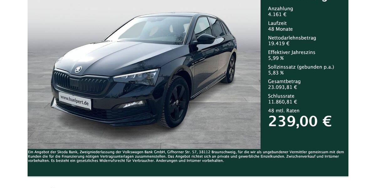 Skoda Scala 18.418 km 23.580 &euro; Dortmund 44269