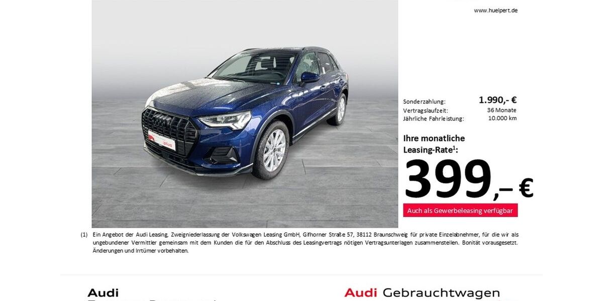 Audi Q3 7.427 km 38.998 &euro; Dortmund 44143