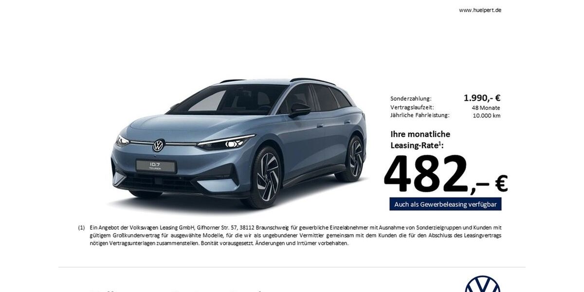 VW ID.7 8.483 km 51.988 &euro; Bergkamen 59192