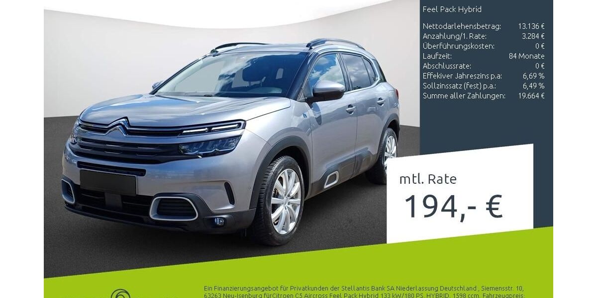 Citroen C5 Aircross 72.922 km 16.420 &euro; Dortmund 44263