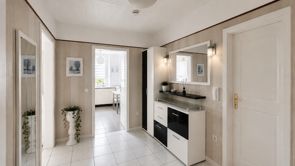 Etagenwohnung Dortmund Scharnhorst - 2 Zimmer, 62 m&sup2;, 498&euro; | Angebot:26826386