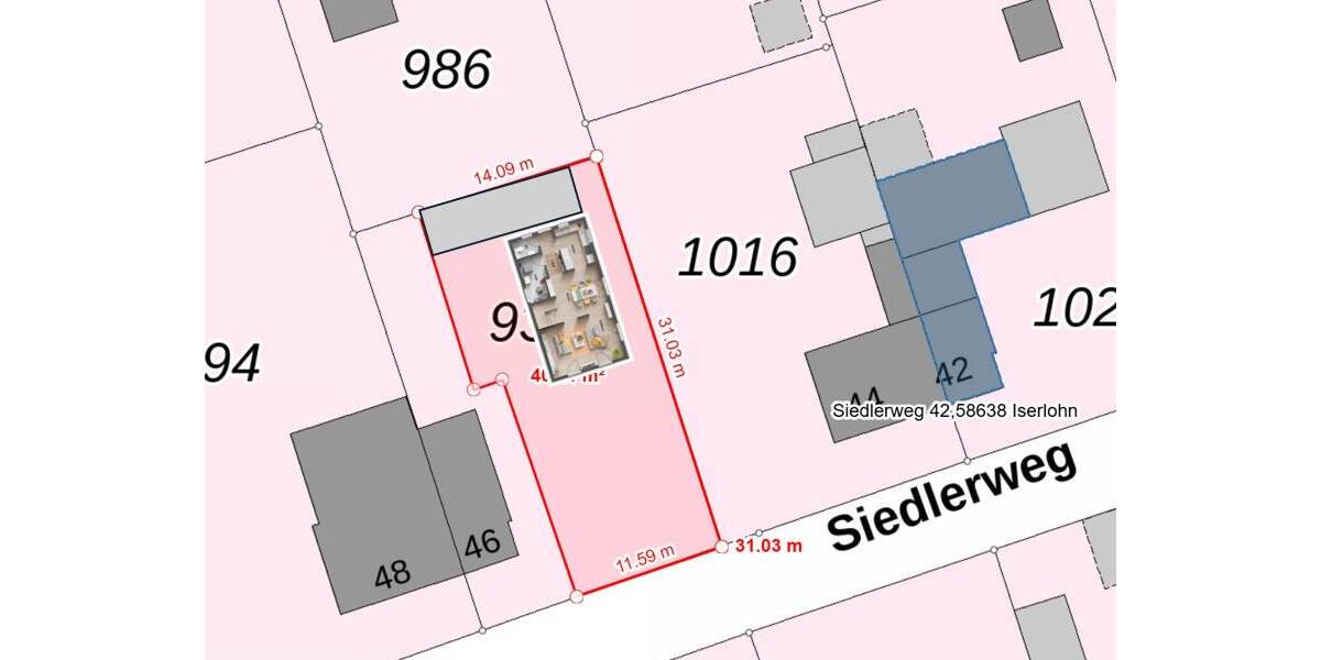 Mehrfamilienhaus, Wohnhaus Iserlohn Dröschederfeld - 4 Zimmer, 135 m&sup2;, 522.500&euro; | Angebot:25681258