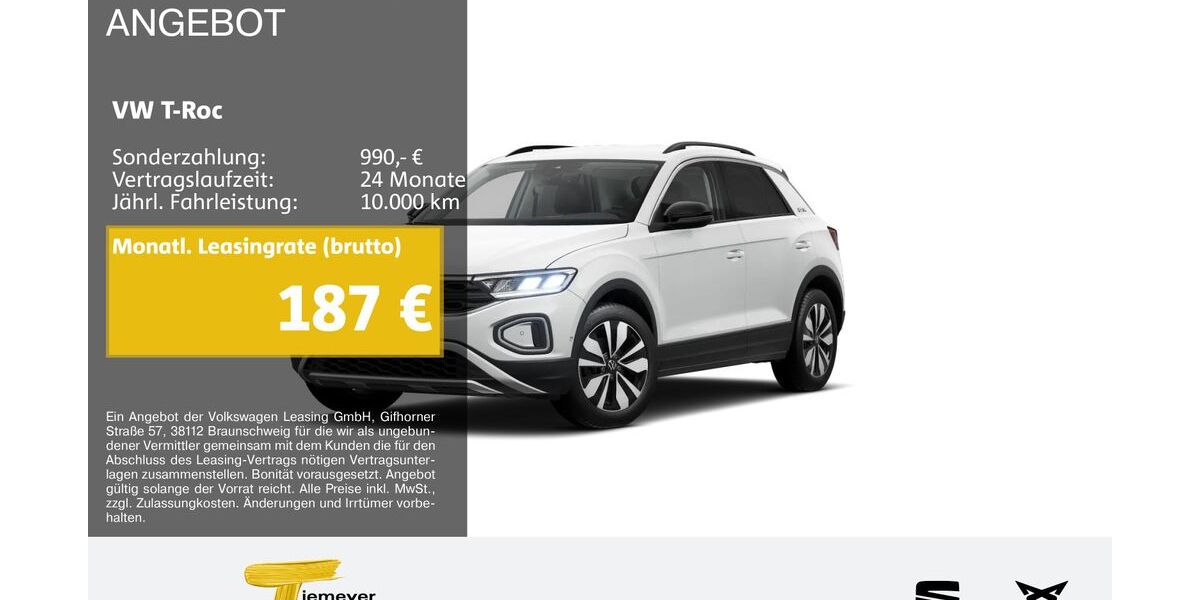 VW T-Roc 14.568 km 20.890 &euro; Hemer 58675