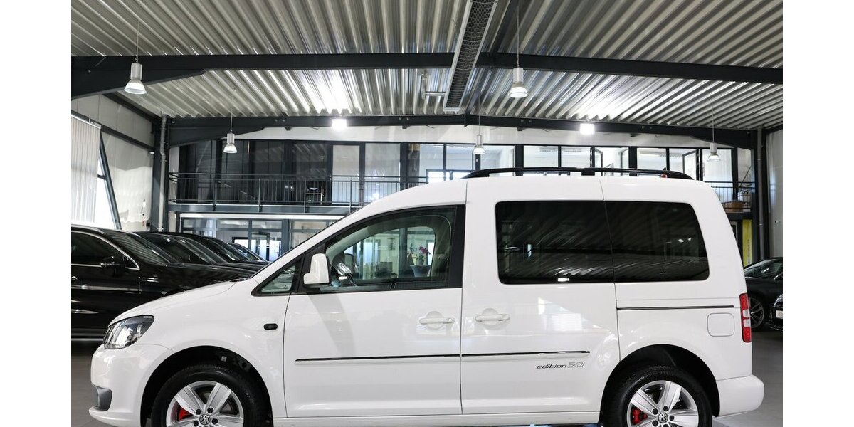 VW Caddy KOMBI 1.6 TDI DSG EDITION-30 WHITE & BLACK 144.000 km 15.444 &euro; Hamm 59077
