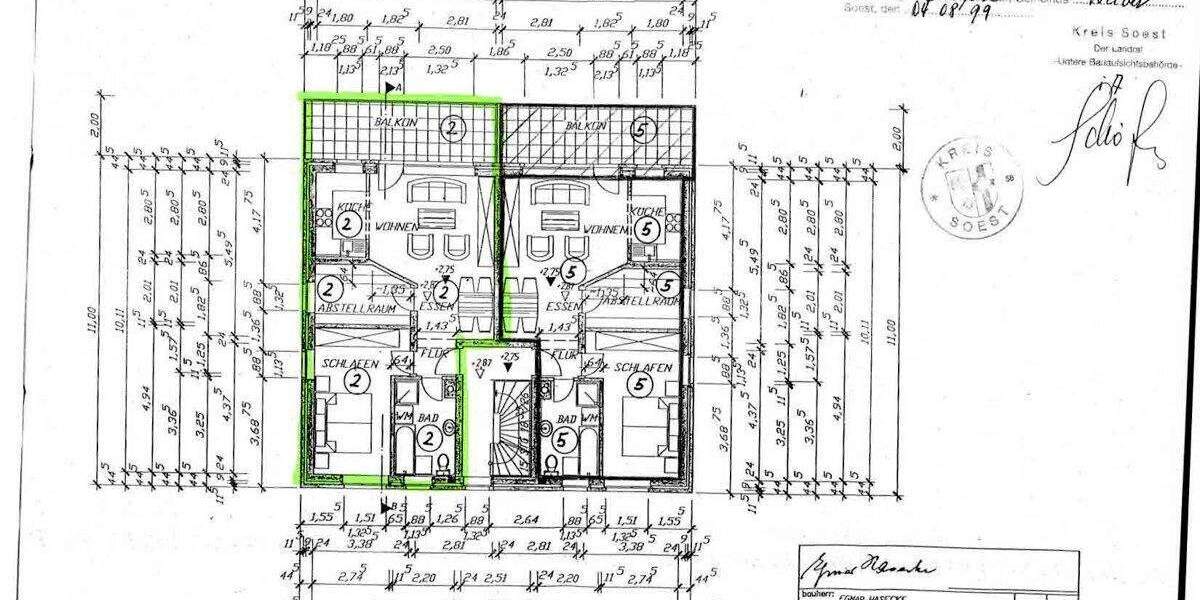 Etagenwohnung Welver Borgeln - 2 Zimmer, 64 m&sup2;, 155.000&euro; | Angebot:25691698