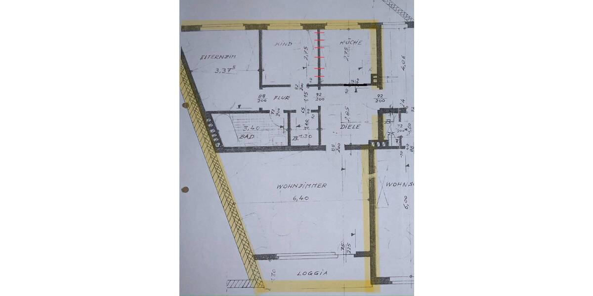 Etagenwohnung Dortmund Mitte - 2 Zimmer, 83 m&sup2;, 800&euro; | Angebot:26617773