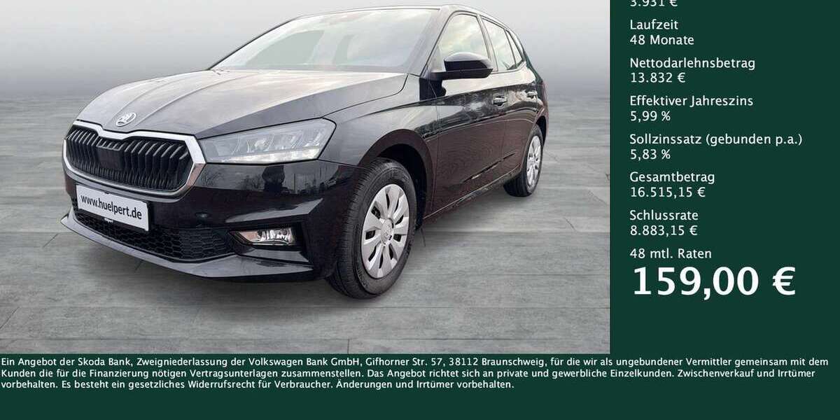 Skoda Fabia 4.653 km 17.763 &euro; Dortmund 44309