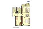 Erdgeschoßwohnung Unna Alte Heide - 3.5 Zimmer, 58 m&sup2;, 459&euro; | Angebot:25901458