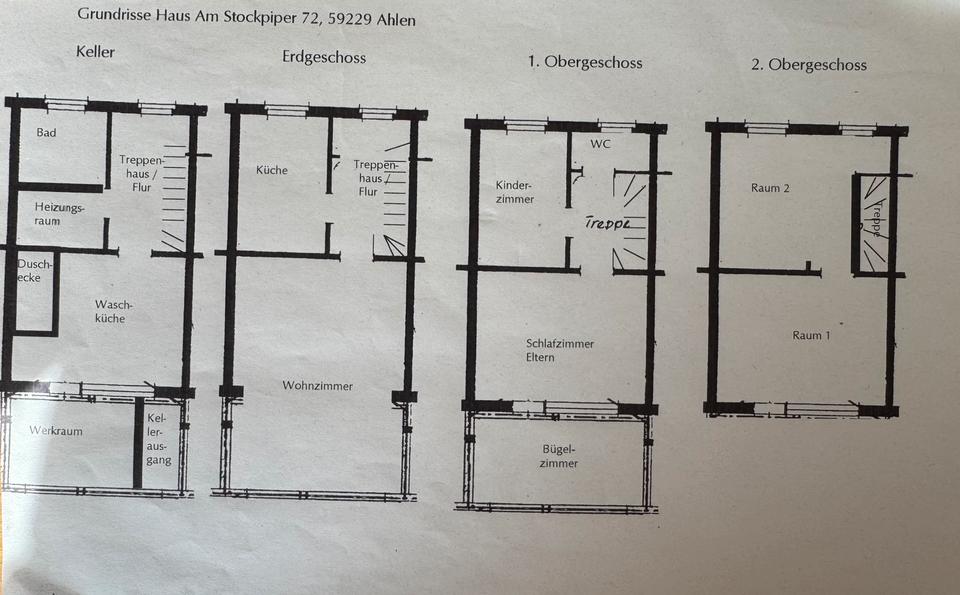 Reihenhaus Ahlen Dolberg - 6.5 Zimmer, 103 m&sup2;, 265.000&euro; | Angebot:26625635