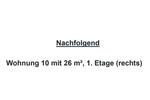 Etagenwohnung Dortmund Hombruch - 1 Zimmer, 26 m&sup2;, 470&euro; | Angebot:26627539