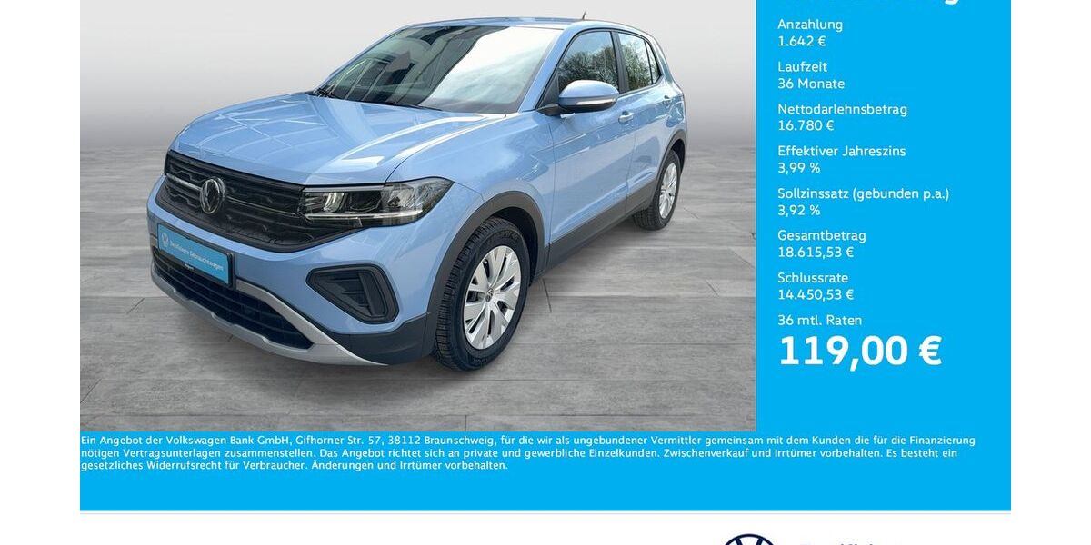 VW T-Cross 11.128 km 18.422 &euro; Unna 59423