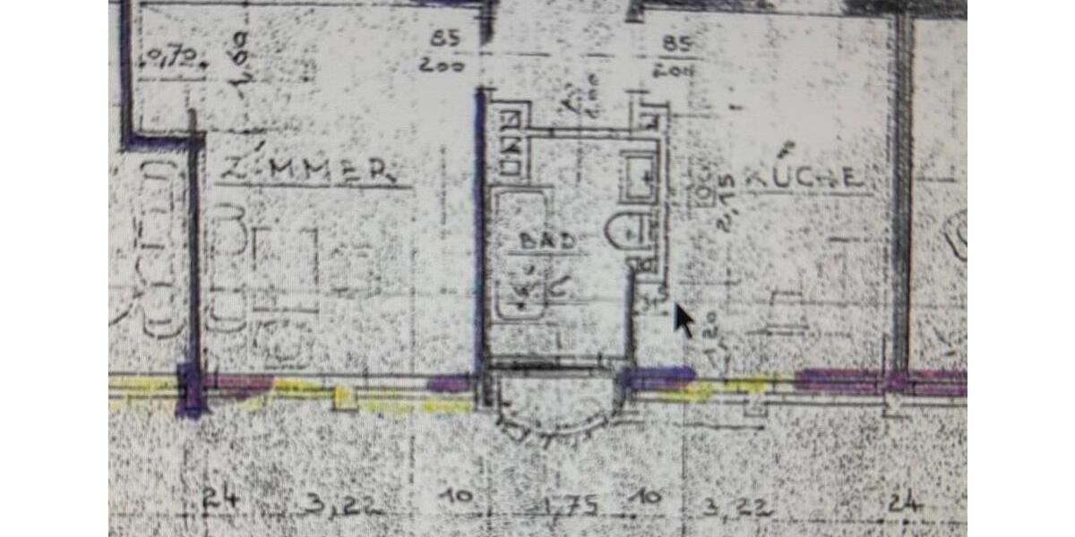 Etagenwohnung Castrop-Rauxel Bladenhorst - 1 Zimmer, 36 m&sup2;, 450&euro; | Angebot:25960304