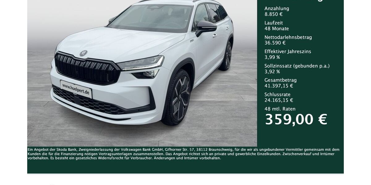 Skoda Kodiaq 17.369 km 44.888 &euro; Dortmund 44309