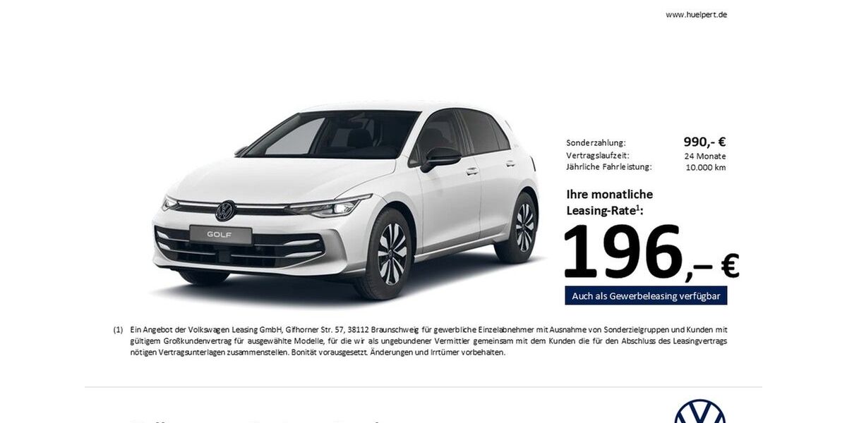 VW Golf 15.936 km 28.532 &euro; Bergkamen 59192