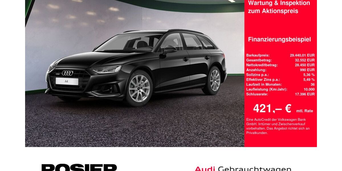 Audi A4 56.318 km 29.440 &euro; Menden 58706