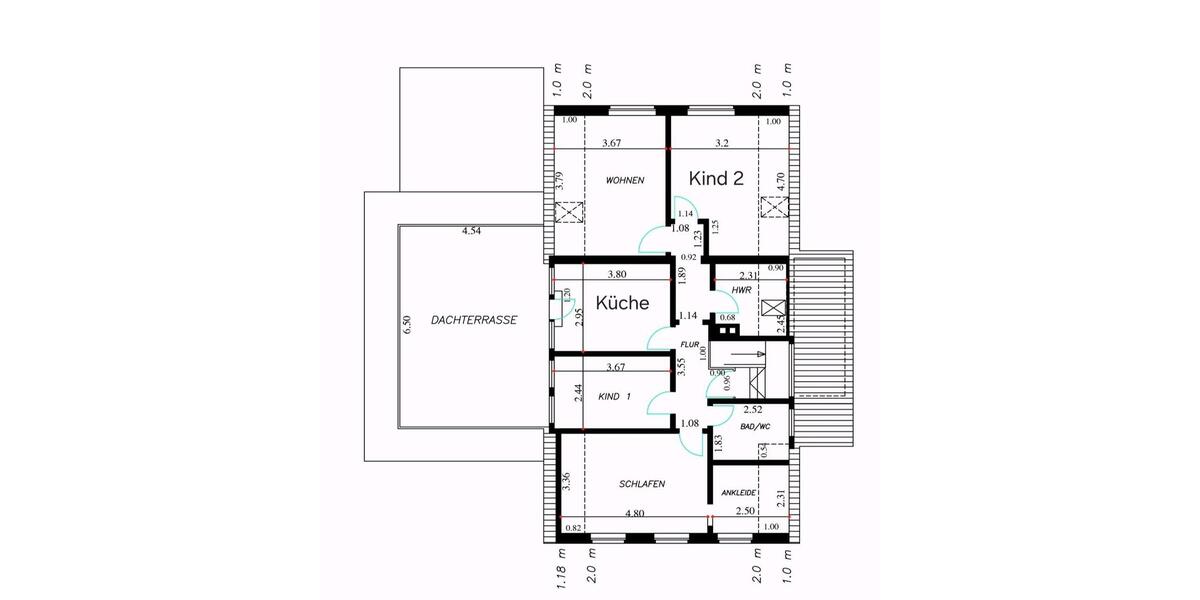 Etagenwohnung Hamm Herringen - 4 Zimmer, 100 m&sup2;, 1.225&euro; | Angebot:25830186