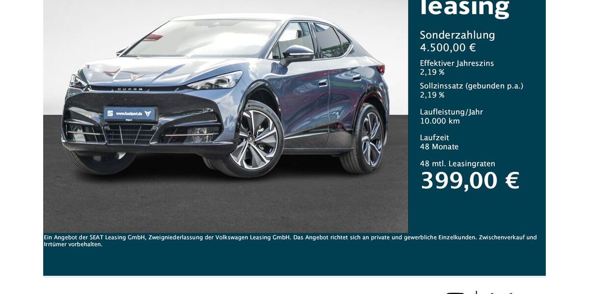 Cupra Tavascan 7.990 km 42.666 &euro; Dortmund 44269