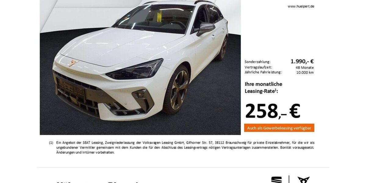 Cupra Leon 19.185 km 31.921 &euro; Dortmund 44269