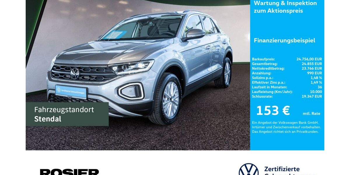 VW T-Roc 10.063 km 23.343 &euro; Menden 58706