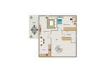 Etagenwohnung Castrop-Rauxel Becklem - 4.5 Zimmer, 93 m&sup2;, 765&euro; | Angebot:26615951