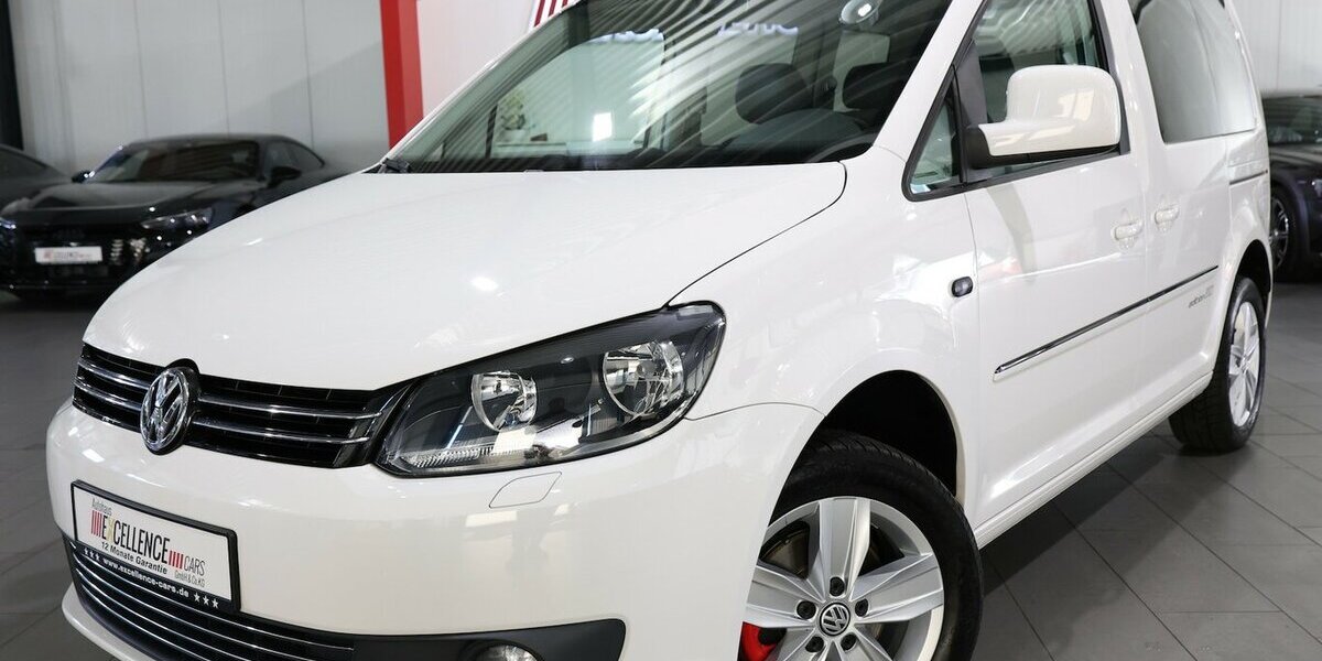 VW Caddy KOMBI 1.6 TDI DSG EDITION-30 WHITE & BLACK 144.000 km 15.444 &euro; Hamm 59077