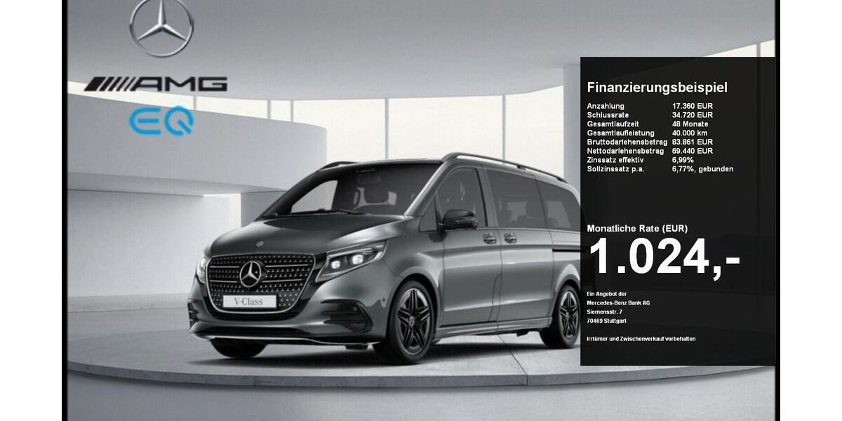 Mercedes-Benz V 300 10.254 km 85.480 &euro; Dortmund 44139