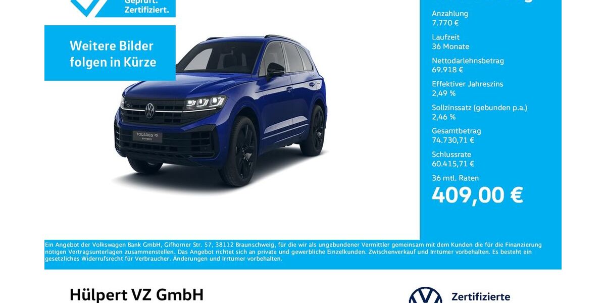 VW Touareg 9.640 km 76.922 &euro; Unna 59423