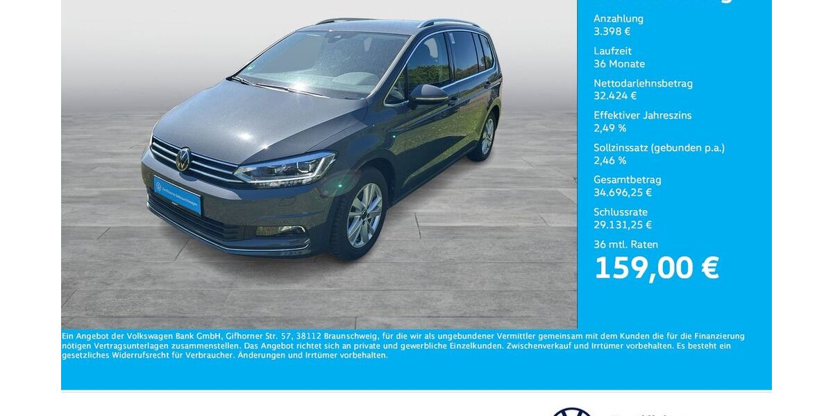 VW Touran 9.662 km 35.444 &euro; Unna 59423
