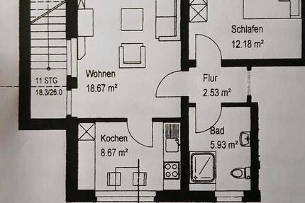 Wohnung Waltrop - 2 Zimmer, 50 m&sup2;, 593&euro; | Angebot:25281794