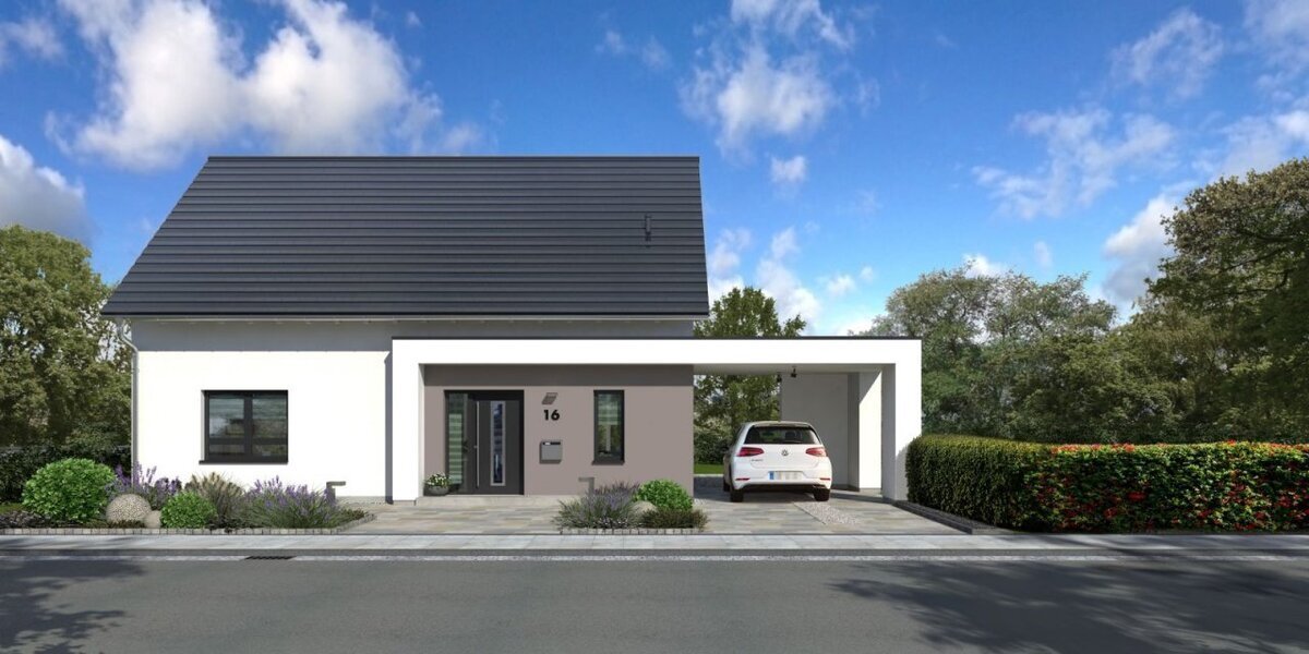 Individuelles Traumhaus gestalten - Flexibilität und Qualität mit allkauf Fertighäusern - Einfamilienhaus Menden (Sauerland) Berkenhofskamp | Angebot:27330005
