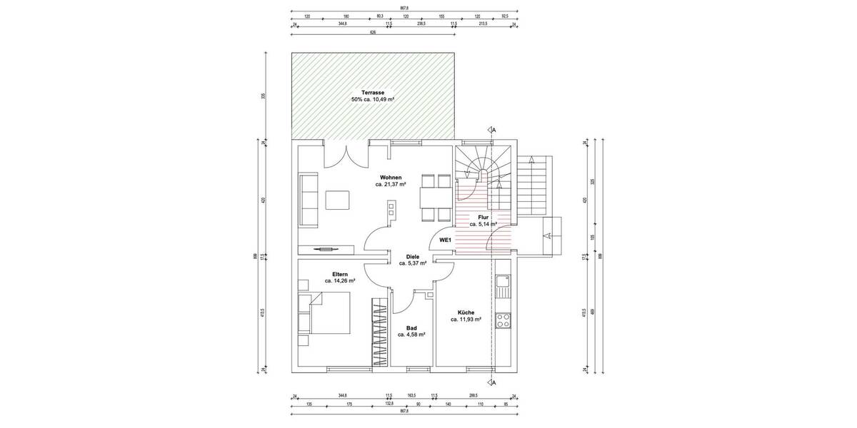 Mehrfamilienhaus, Wohnhaus Lünen Wethmar - 1 Zimmer, 165 m&sup2;, 430.000&euro; | Angebot:26569166