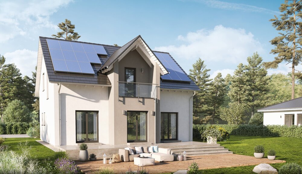 Individuelles Traumhaus gestalten - Flexibilität und Qualität mit allkauf Fertighäusern - Einfamilienhaus Menden (Sauerland) Berkenhofskamp | Angebot:27330005