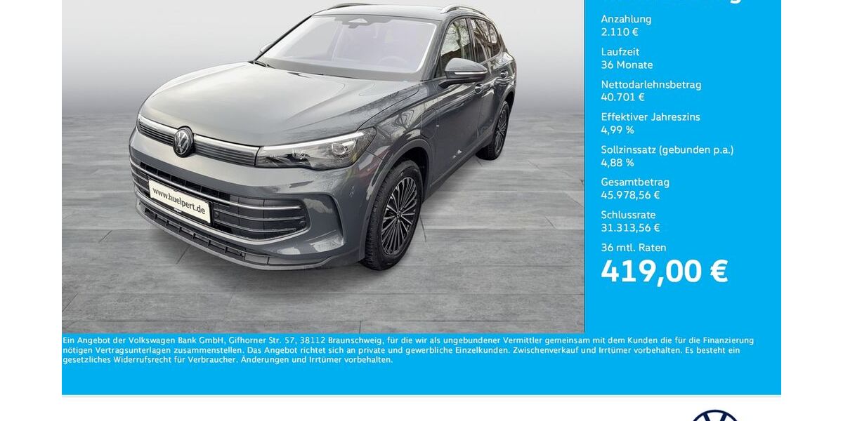 VW Tiguan 2.100 km 42.811 &euro; Dortmund 44379