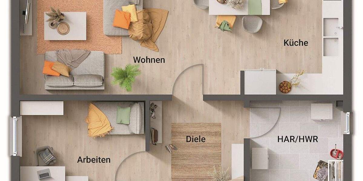 Einfamilienhaus Hemer Becke - 4 Zimmer, 125 m&sup2;, 392.050&euro; | Angebot:25734178