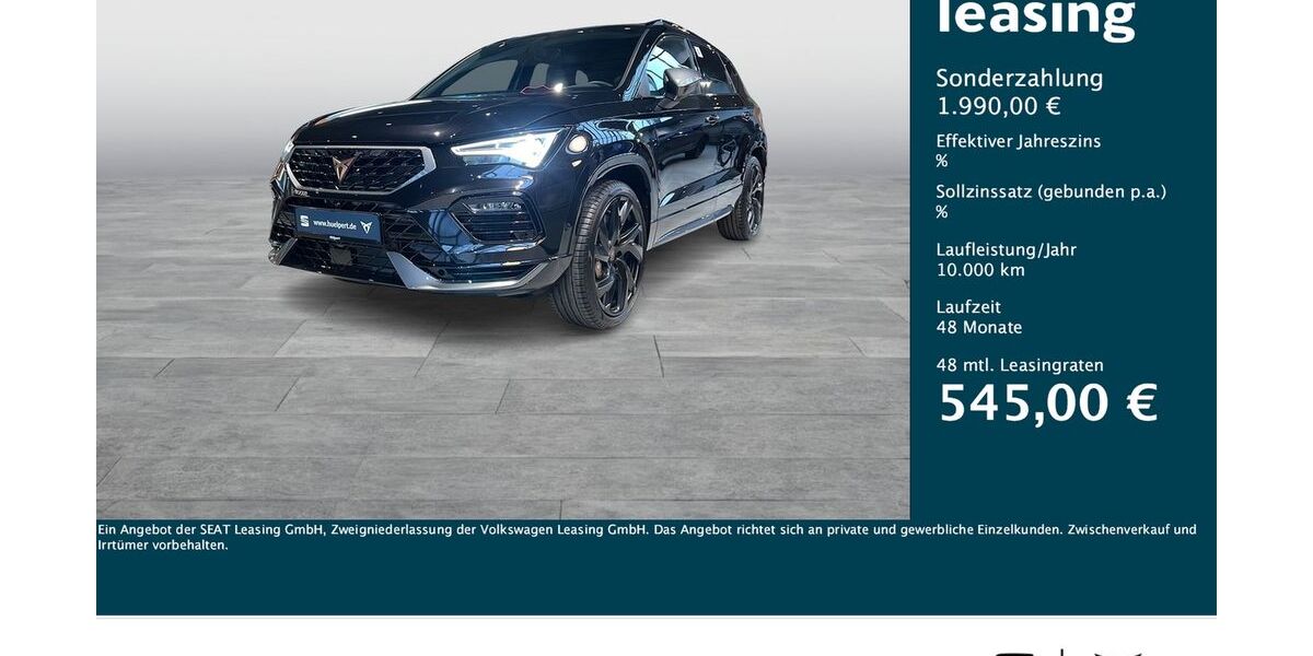 Cupra Ateca 1.990 km 49.670 &euro; Dortmund 44269