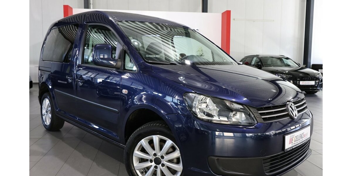 VW Caddy Kombi 1.6 TDI / 5-SITZER / -OPTIK / AHK 128.000 km 14.444 &euro; Hamm 59077