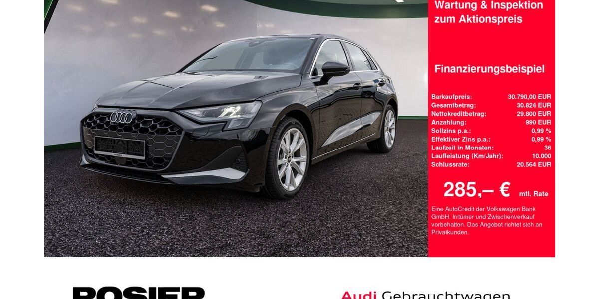 Audi A3 28.794 km 27.204 &euro; Menden 58706